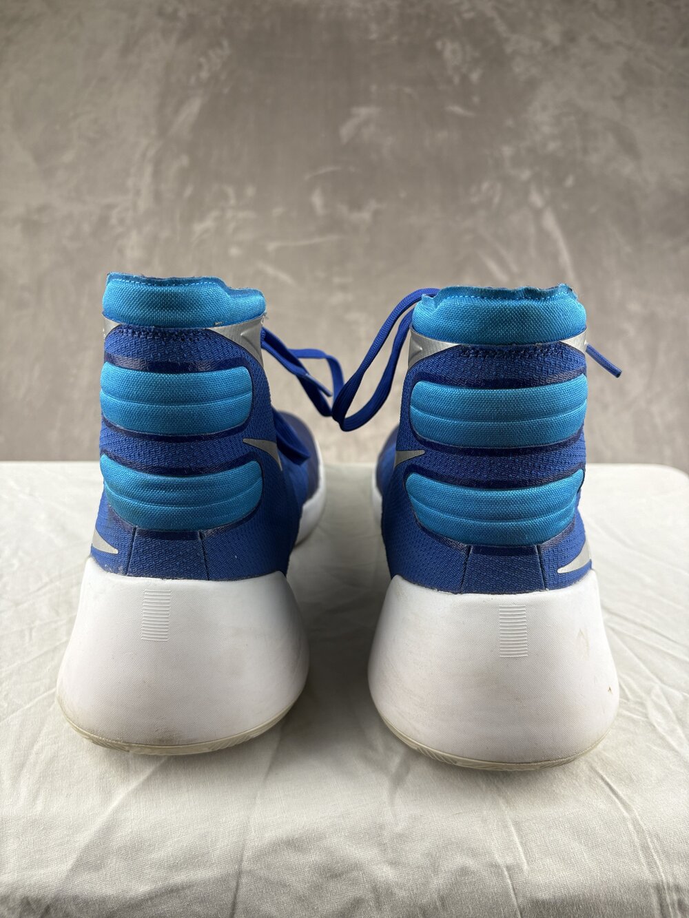 Nike High-Top Basketball Sneakers Sz 14 Blue/White - Picture 6 of 8